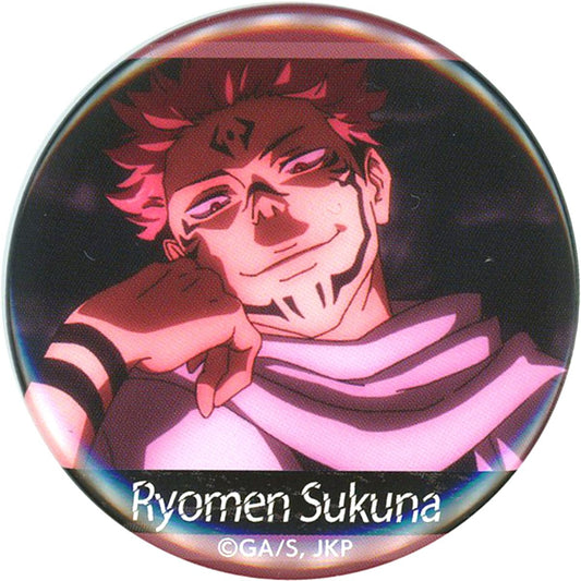 Ryomen Sukuna Jujutsu Kaisen Chara Badge Collection Kyu Vic Button [USED]