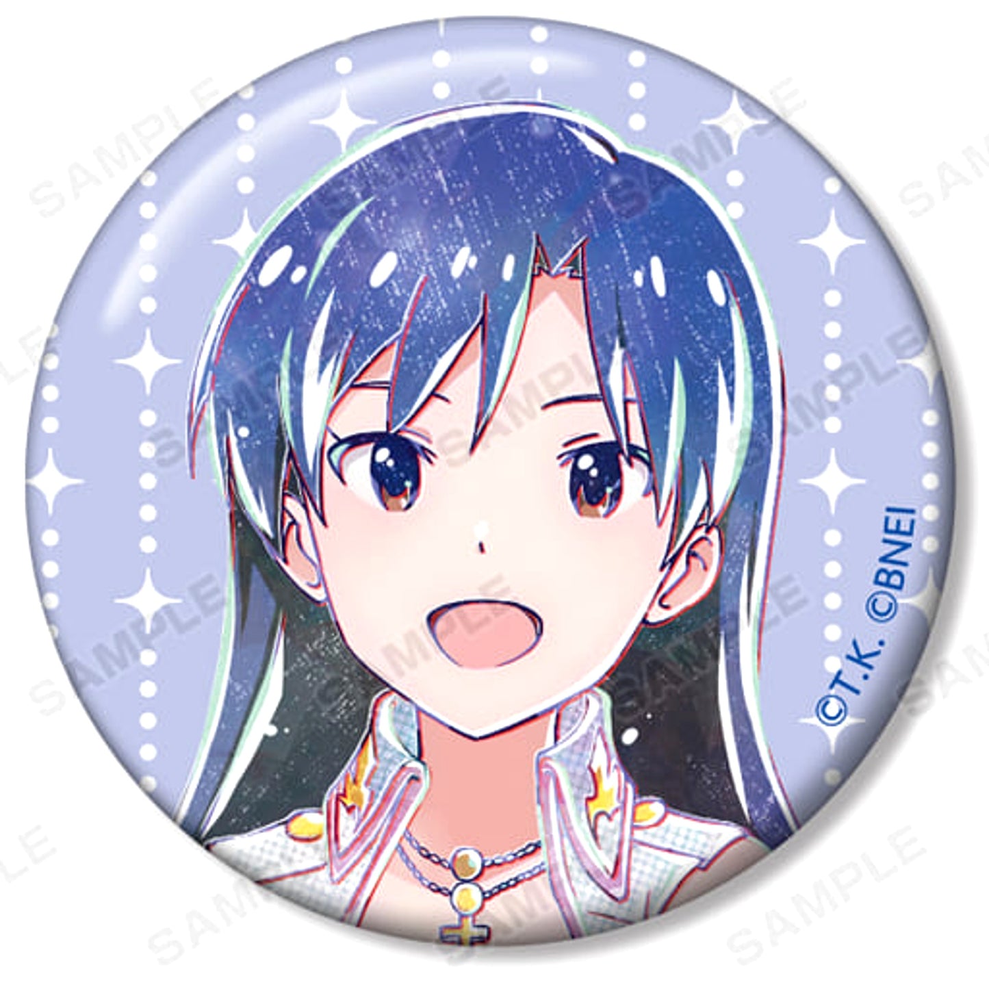 THE IDOLM@STER Million Live! Chihaya Kisaragi Ani-Art Trading Can Badge Buttons [USED]