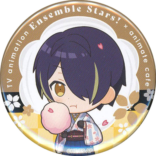 Ensemble Stars! Shinobu Sengoku Trading Can Badge Sakura Ver. Group A animatecafe 2nd Edition Limited Buttons [USED]