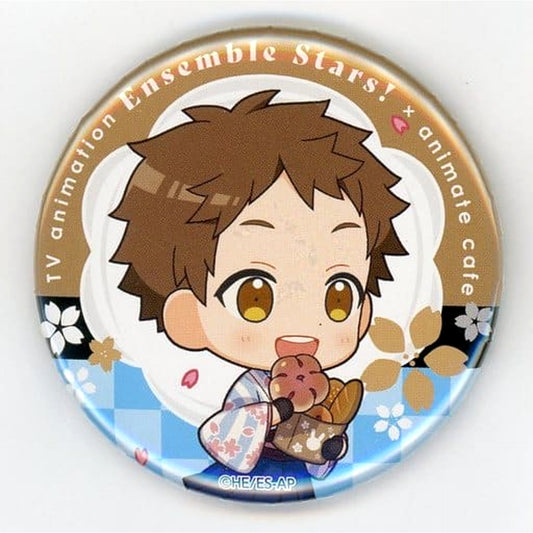 Ensemble Stars! Mitsuru Tenma Trading Can Badge Sakura Ver. Group B animatecafe 2nd Edition Limited Buttons [USED]