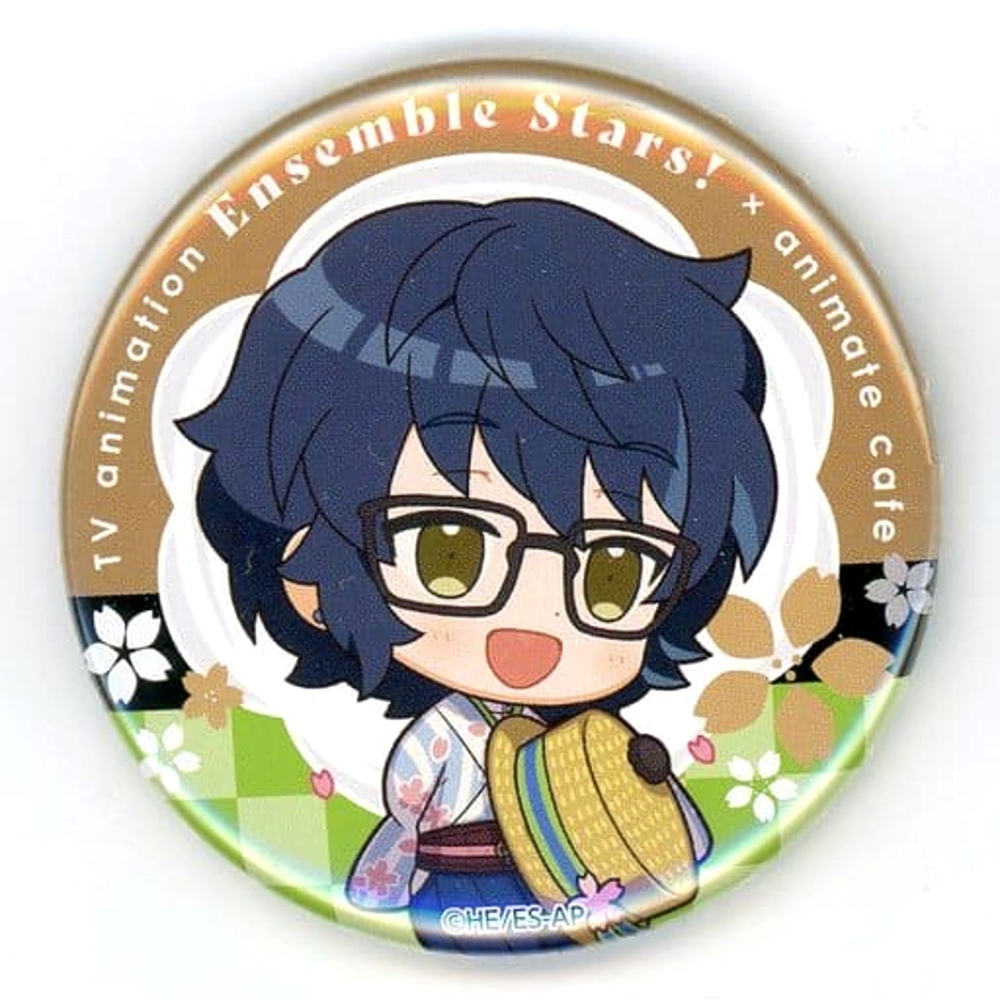 Tsumugi Aoba Sakura Ver. Ensemble Stars! TV Anime Random Button Sakura Ver. B Group animatecafe 2nd Edition Limited [USED]