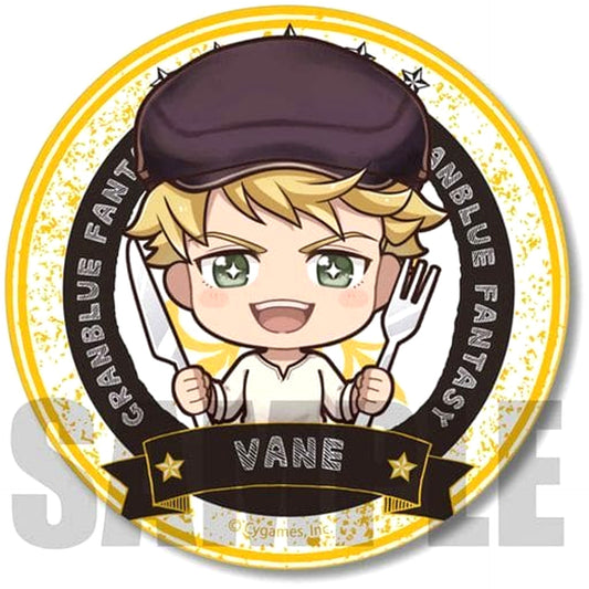 Granblue Fantasy Vane Bistro Feendrache Gochichara Can Badge Buttons [USED]
