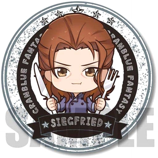 Granblue Fantasy Siegfried Bistro Feendrache Gochichara Can Badge Buttons [USED]