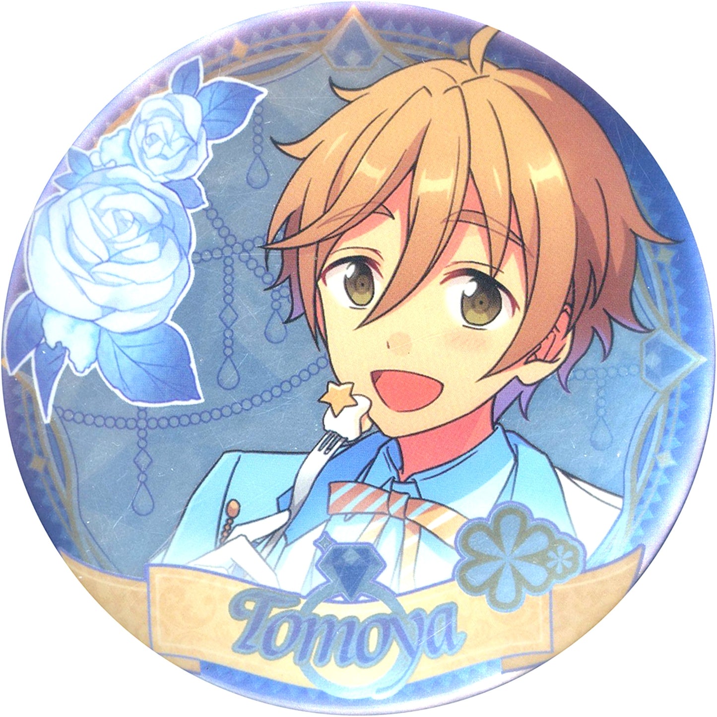 Ensemble Stars! Tomoya Mashiro 4th Anniversary Can Badge A China Limited Buttons [USED]