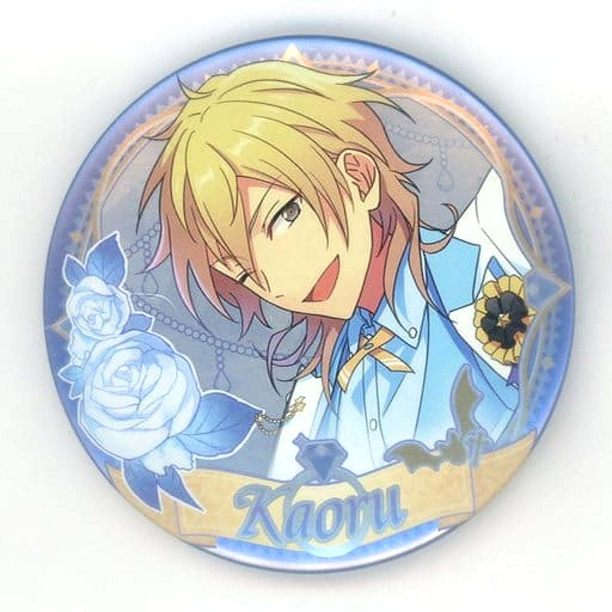 Ensemble Stars! Kaoru Hakaze 4th Anniversary Can Badge B China Limited Buttons [USED]