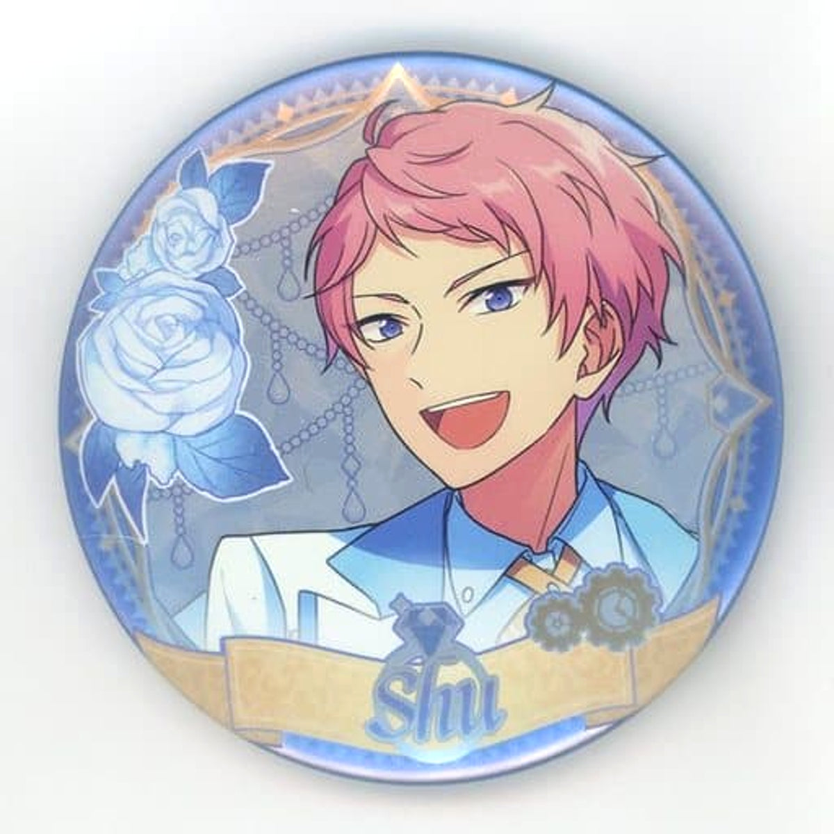 Ensemble Stars! Shu Itsuki 4th Anniversary Can Badge B China Limited Buttons [USED]