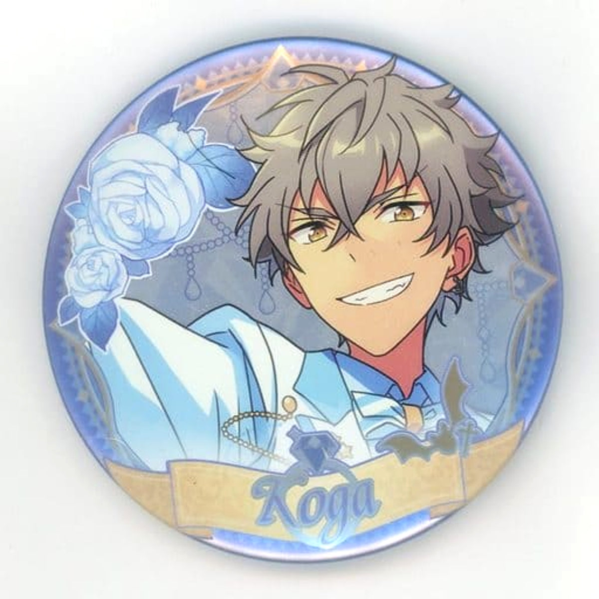 Ensemble Stars! Koga Ogami 4th Anniversary Can Badge B China Limited Buttons [USED]