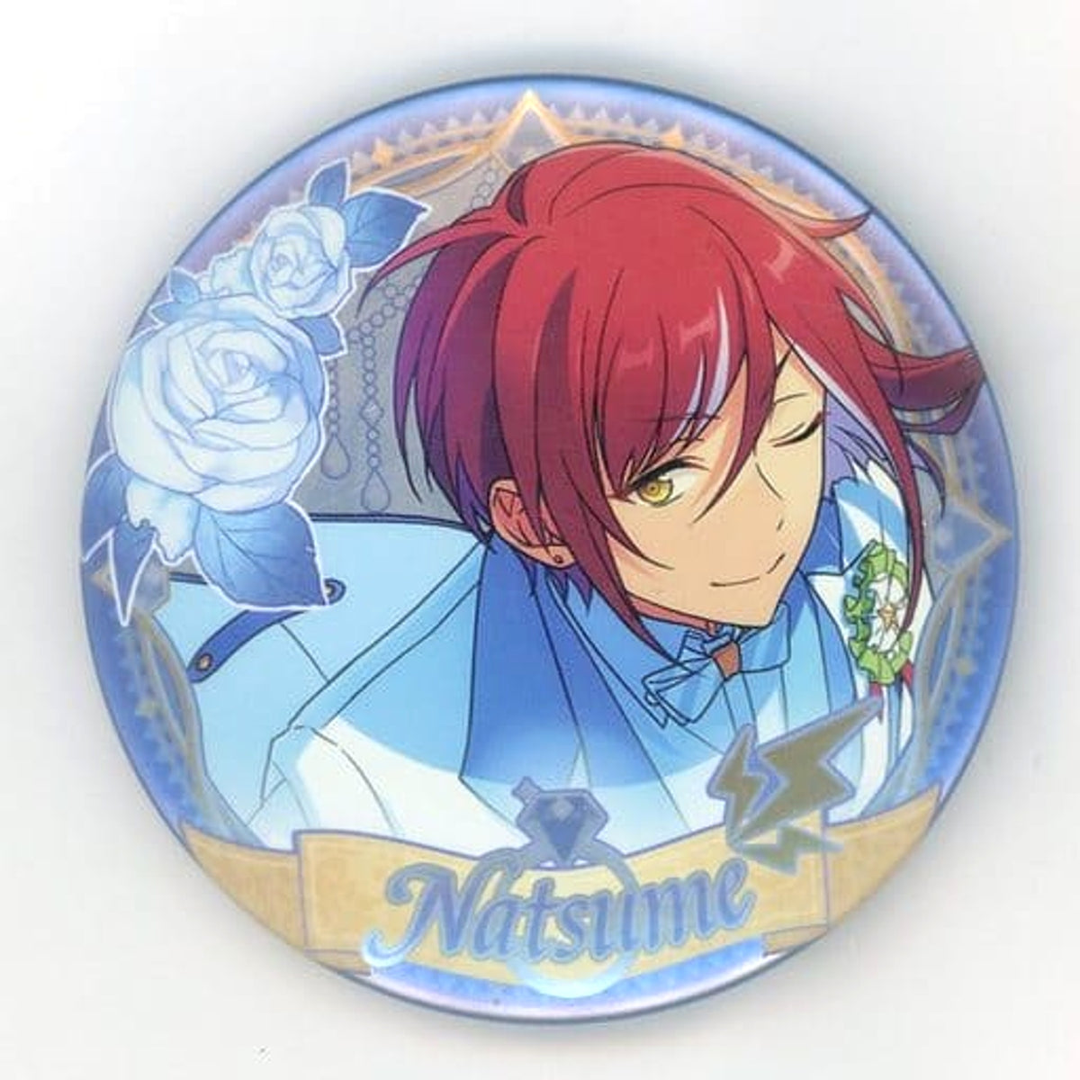 Ensemble Stars! Natsume Sakasaki 4th Anniversary Can Badge B China Limited Buttons [USED]