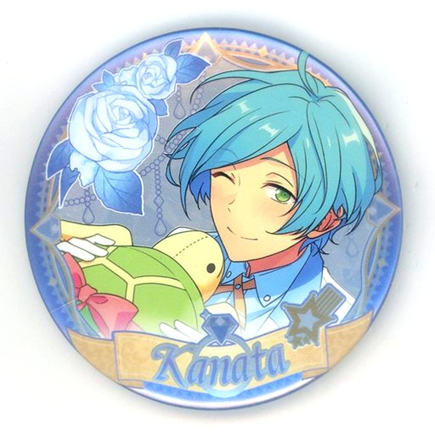 Kanata Shinkai Ensemble Stars! China Limited 4th Anniversary Badge C [USED]