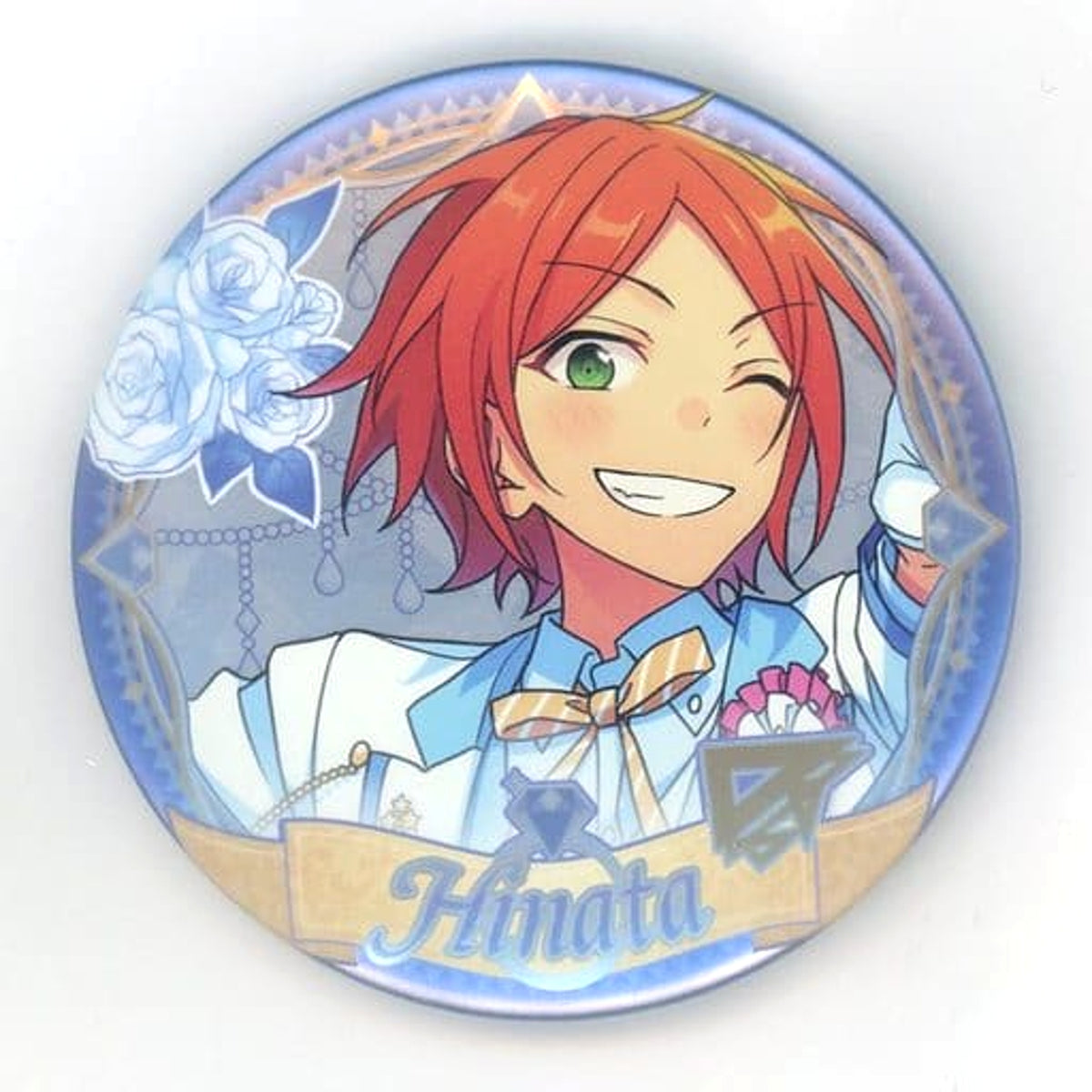 Ensemble Stars! Hinata Aoi 4th Anniversary Can Badge C China Limited Buttons [USED]