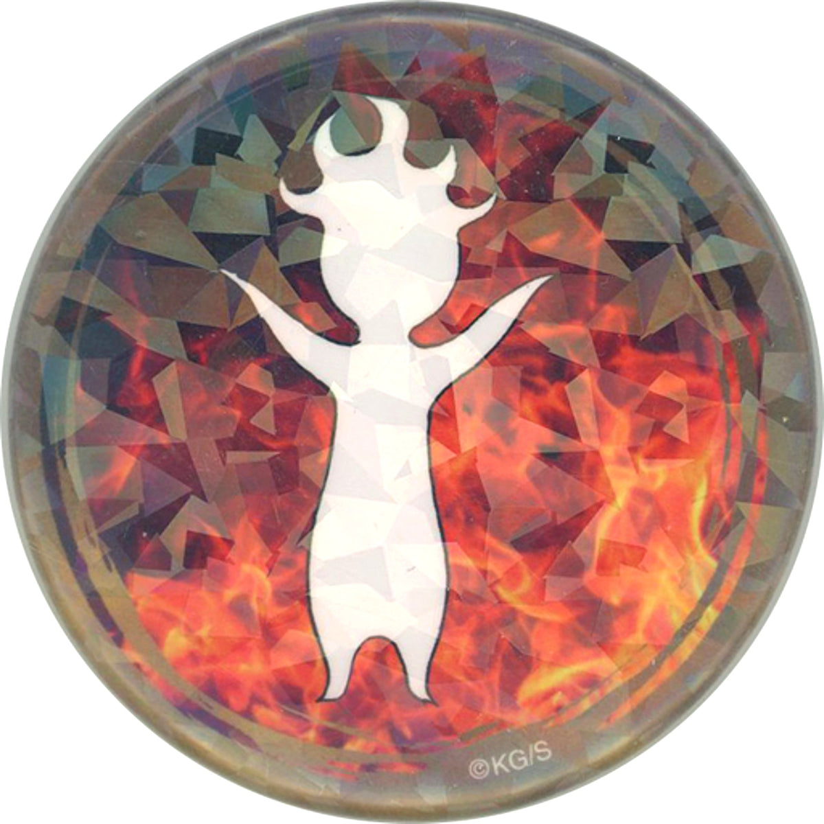 10 Glowing Small Person in Tanjiro's Heart All Star Button Demon Slayer Jump Characters Store Ltd [USED]