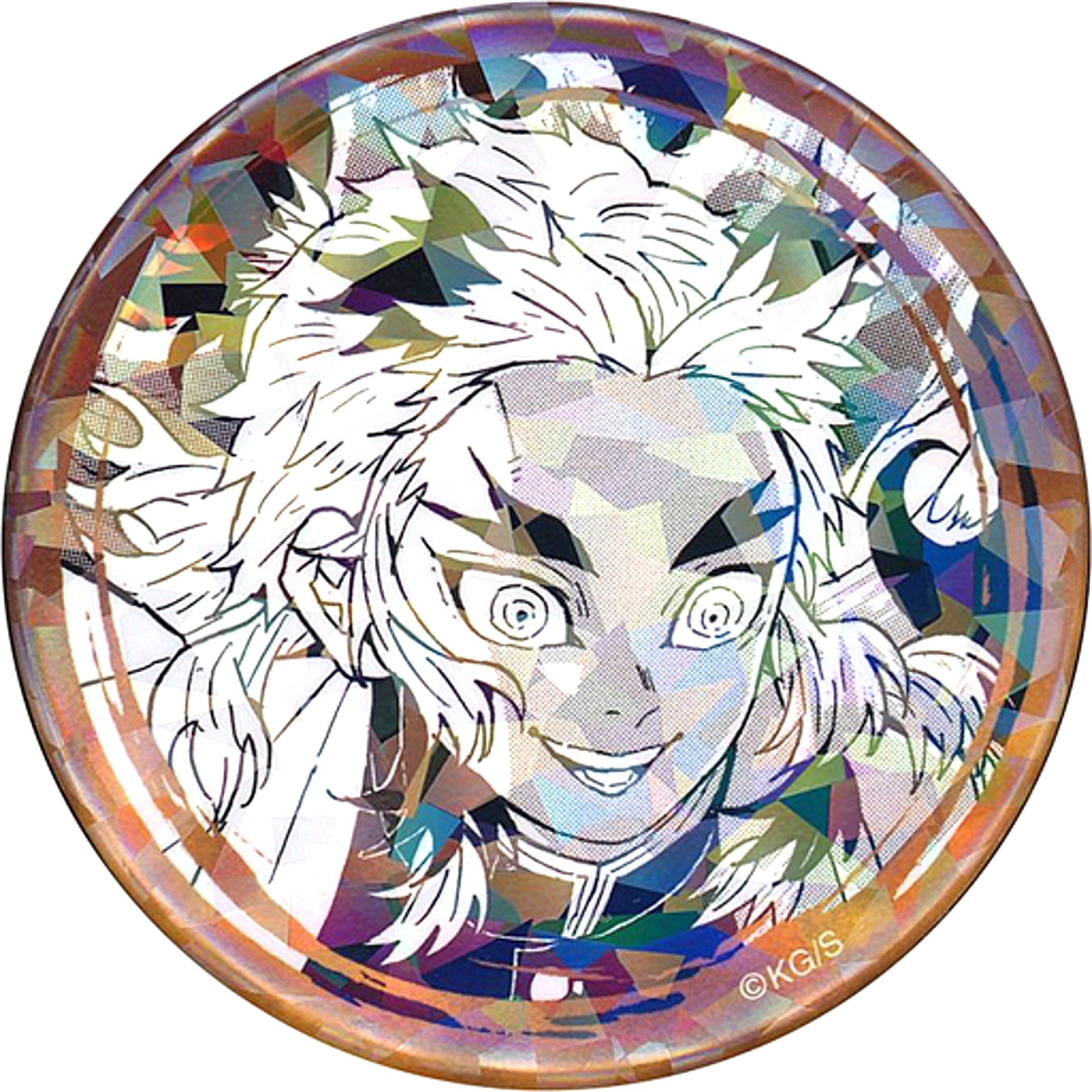 18 Kyojuro Rengoku All Star Button Demon Slayer Jump Characters Store Ltd [USED]
