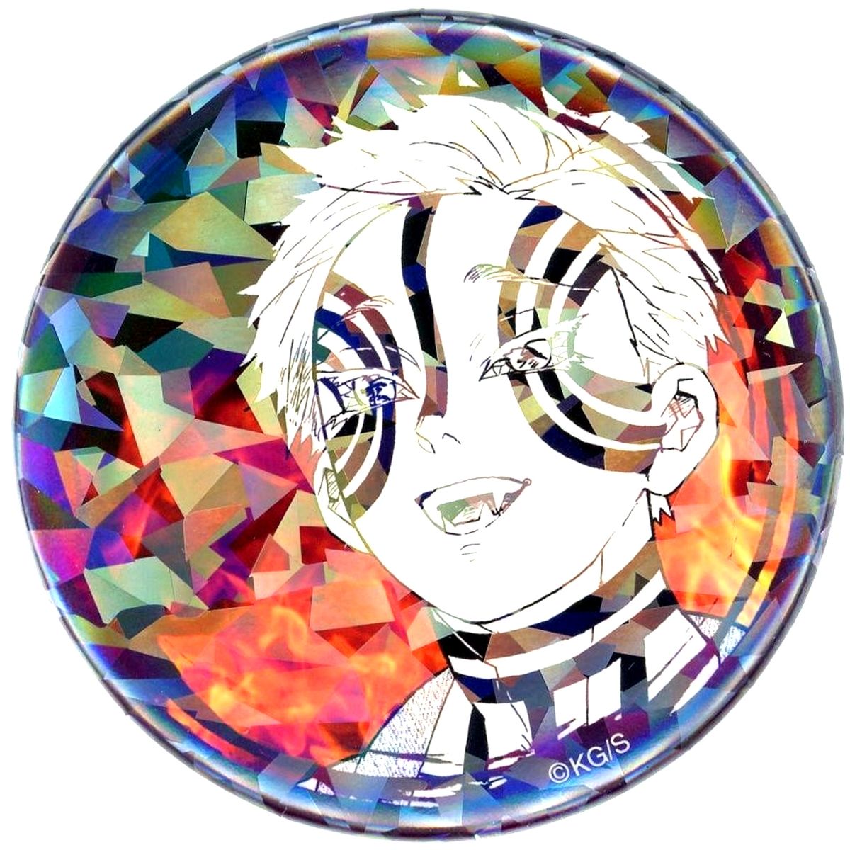 Akaza No. 20 Demon Slayer: Kimetsu no Yaiba All Star Button Jump Characters Store Limited [USED]