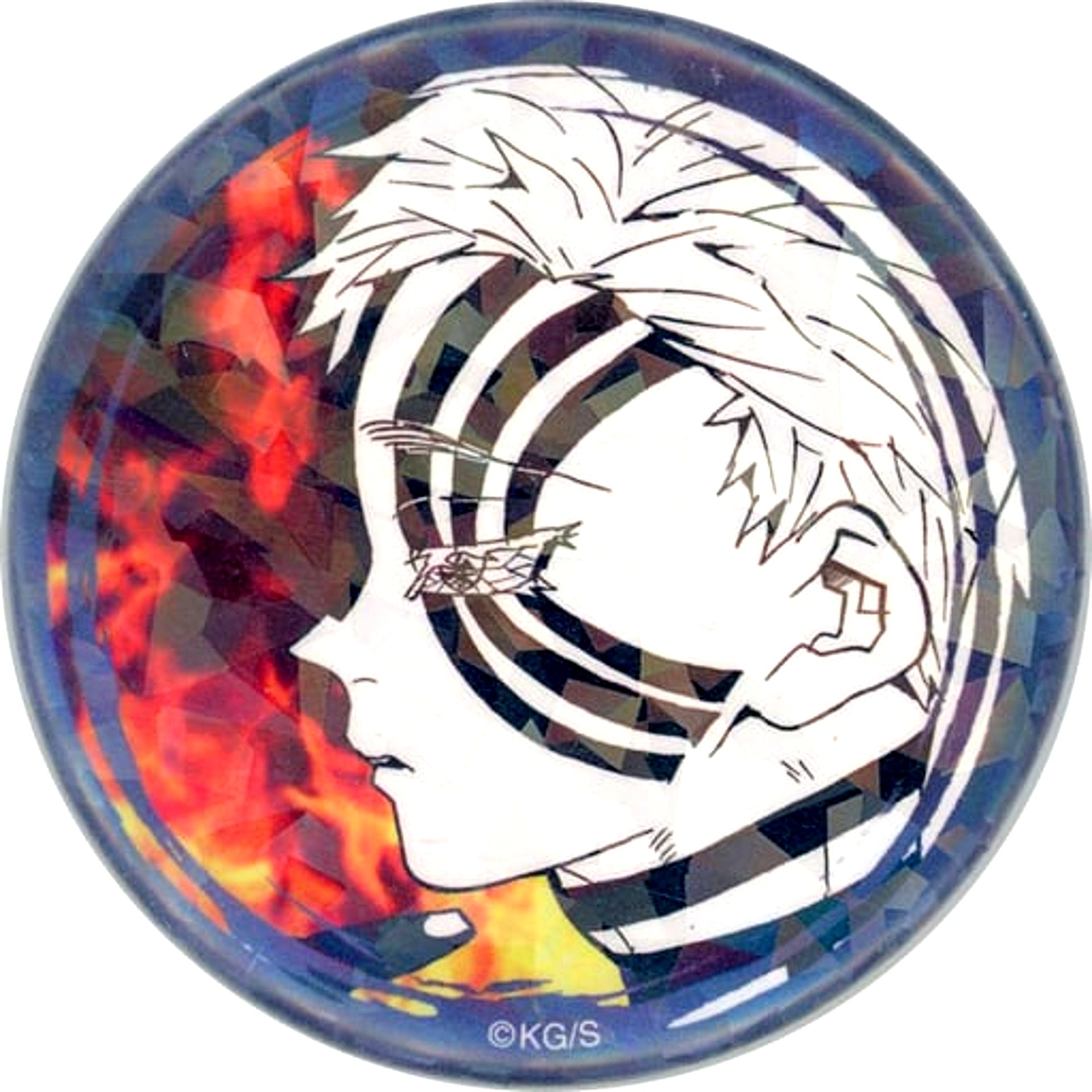 Akaza 22. Demon Slayer All Star Button Jump Characters Store Limited [USED]