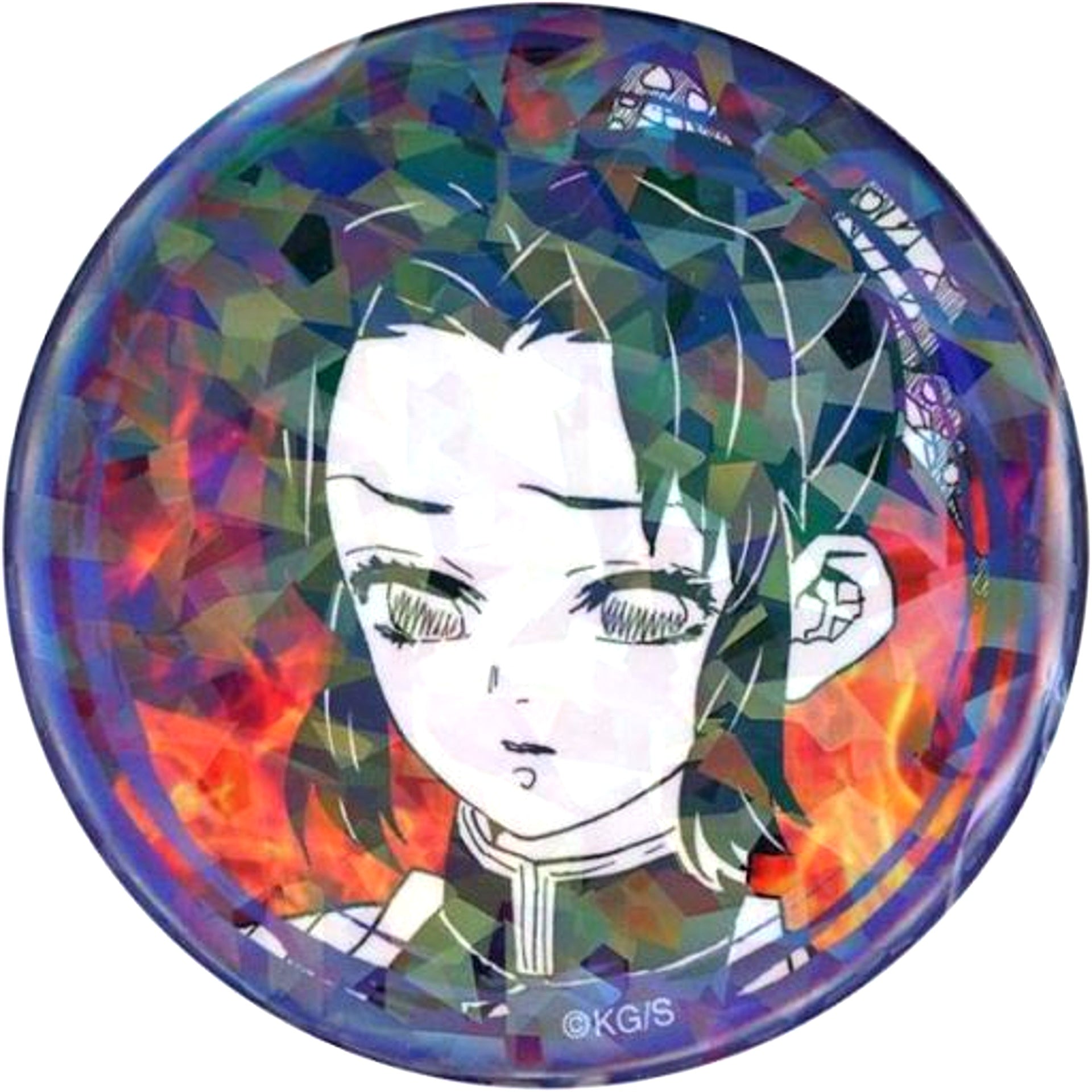 26 Shinobu Kocho All Star Button Demon Slayer Jump Characters Store Ltd [USED]