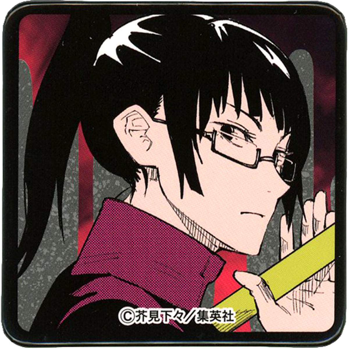 Maki Zenin Vol. 1 Jujutsu Kaisen Square Button Collection [USED]
