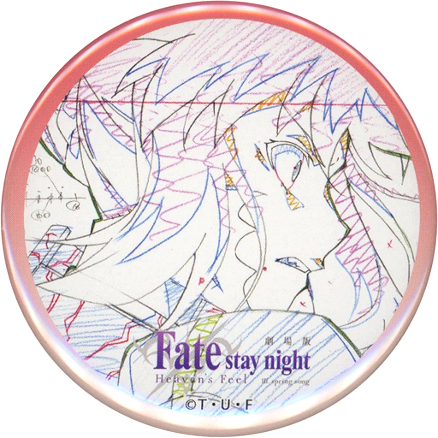 Saber Alter Profile Fate/stay night Heavens Feel III spring song Original Art Button AnimeJapan 2021 [USED]