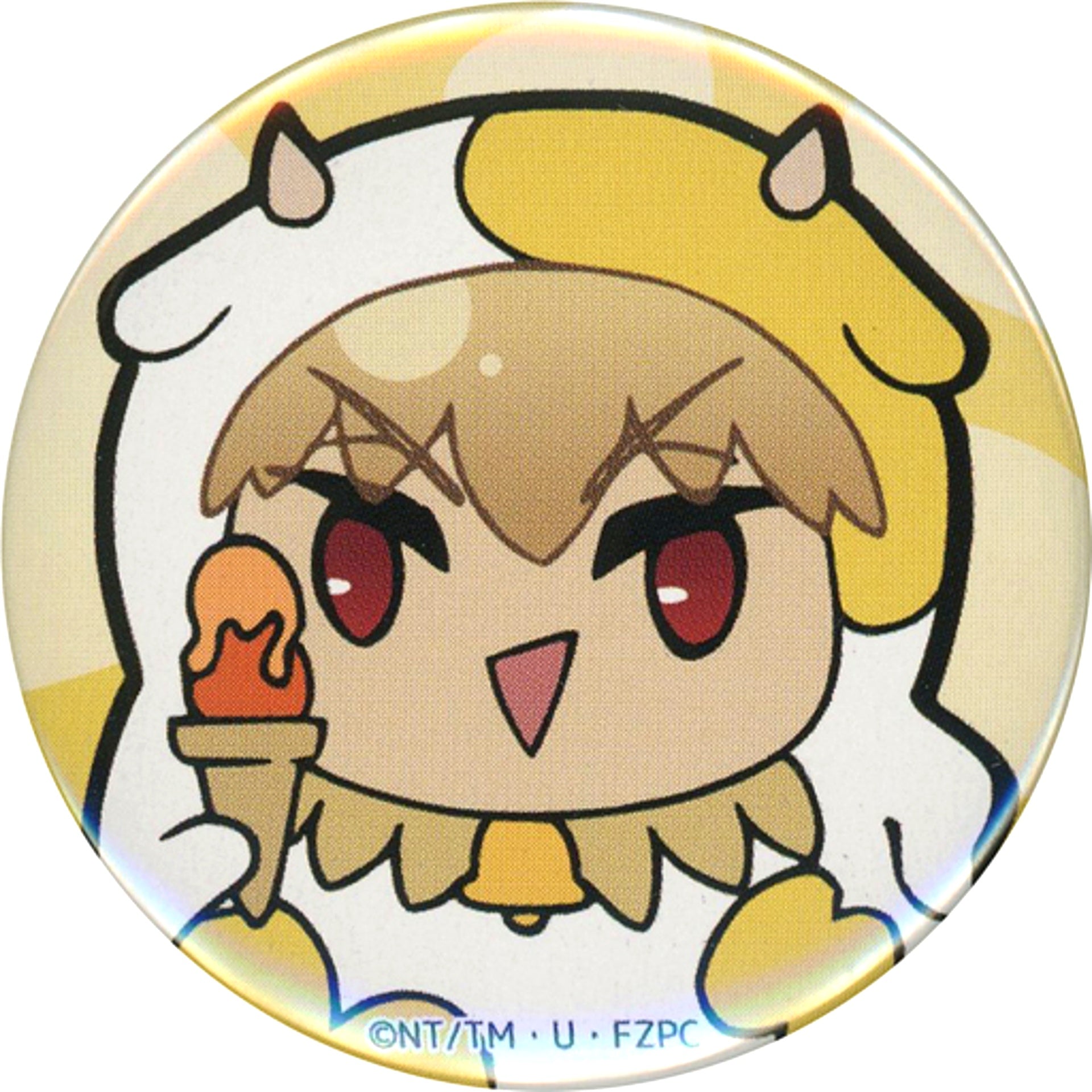 Gilgamesh Fate/Zero Cafe Zodiac Illustration 2021 Random Button Pattern B [USED]