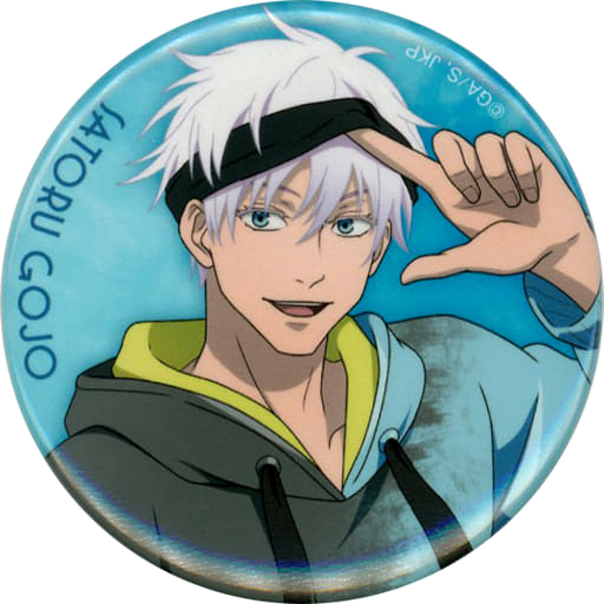 Jujutsu Kaisen Satoru Gojo Can Badge Treat Collection Included Items Buttons [USED]
