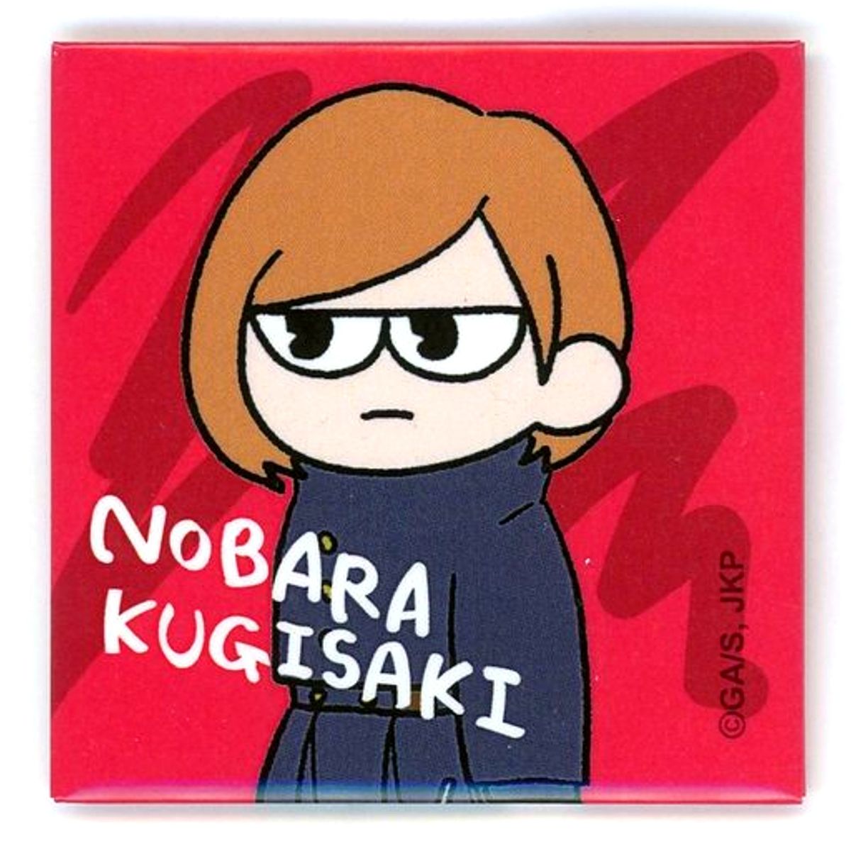 Nobara Kugisaki Jujutsu Kaisen PLAZA in Loft Jiro Trading Square Button [USED]