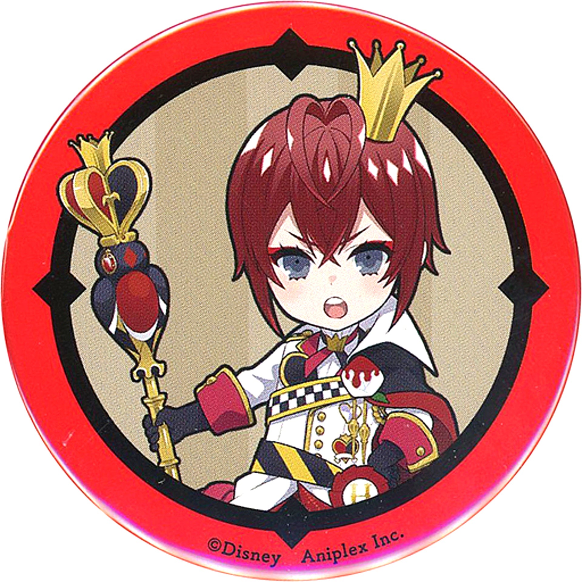 Riddle Rosehearts Disney Twisted-Wonderland Trading Button Vol. 1 1st Anniversary POPUP SHOP Cheers! [USED]