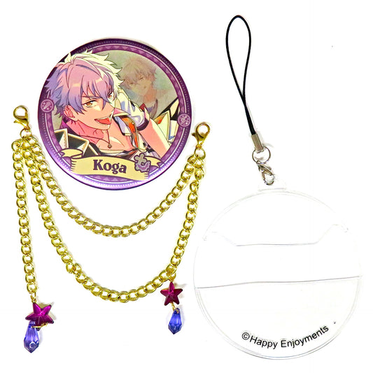 Koga Ogami Ensemble Stars Blooming Badge A China Limited [USED]