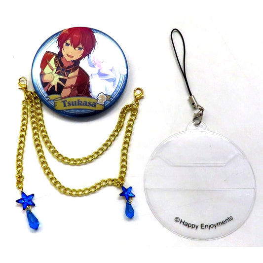 Tsukasa Suou Ensemble Stars Blooming Badge C China Limited [USED]