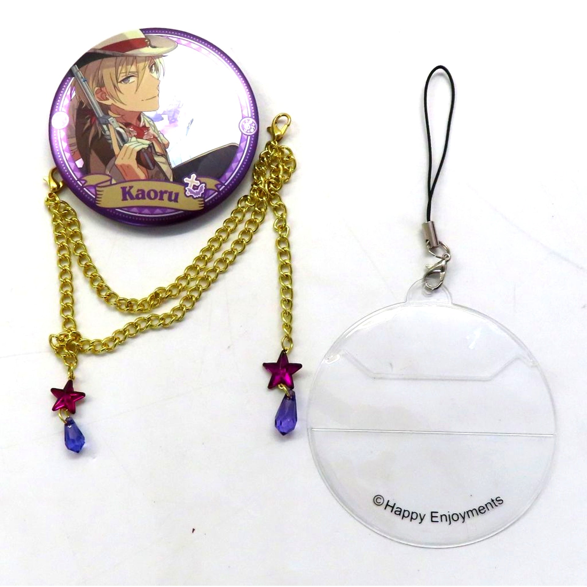 Kaoru Hakaze Ensemble Stars Blooming Badge C China Limited [USED]