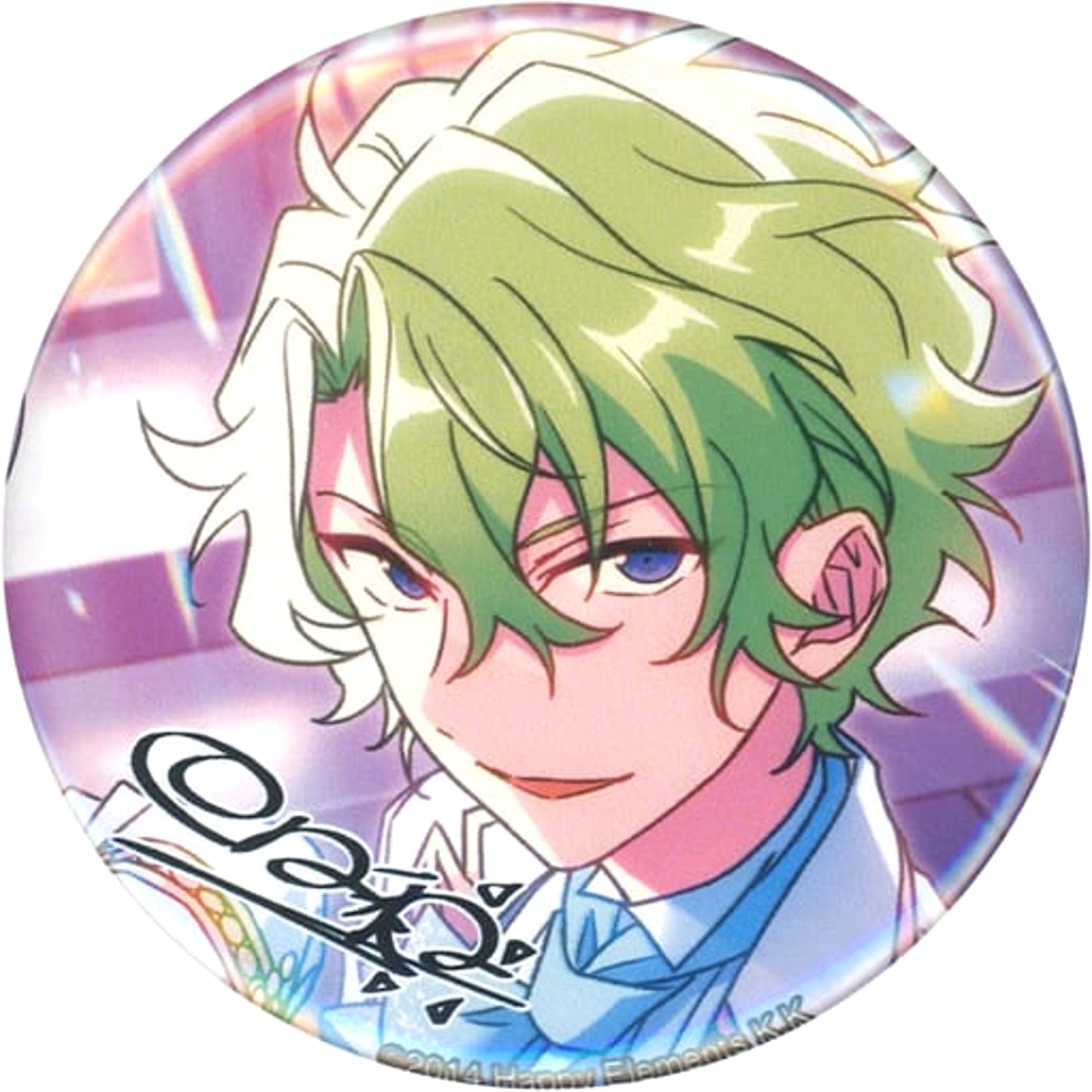 Hiyori Tomoe Ensemble Stars! 57mm Button C95 Limited Fine(Past) Set Included Item [USED]