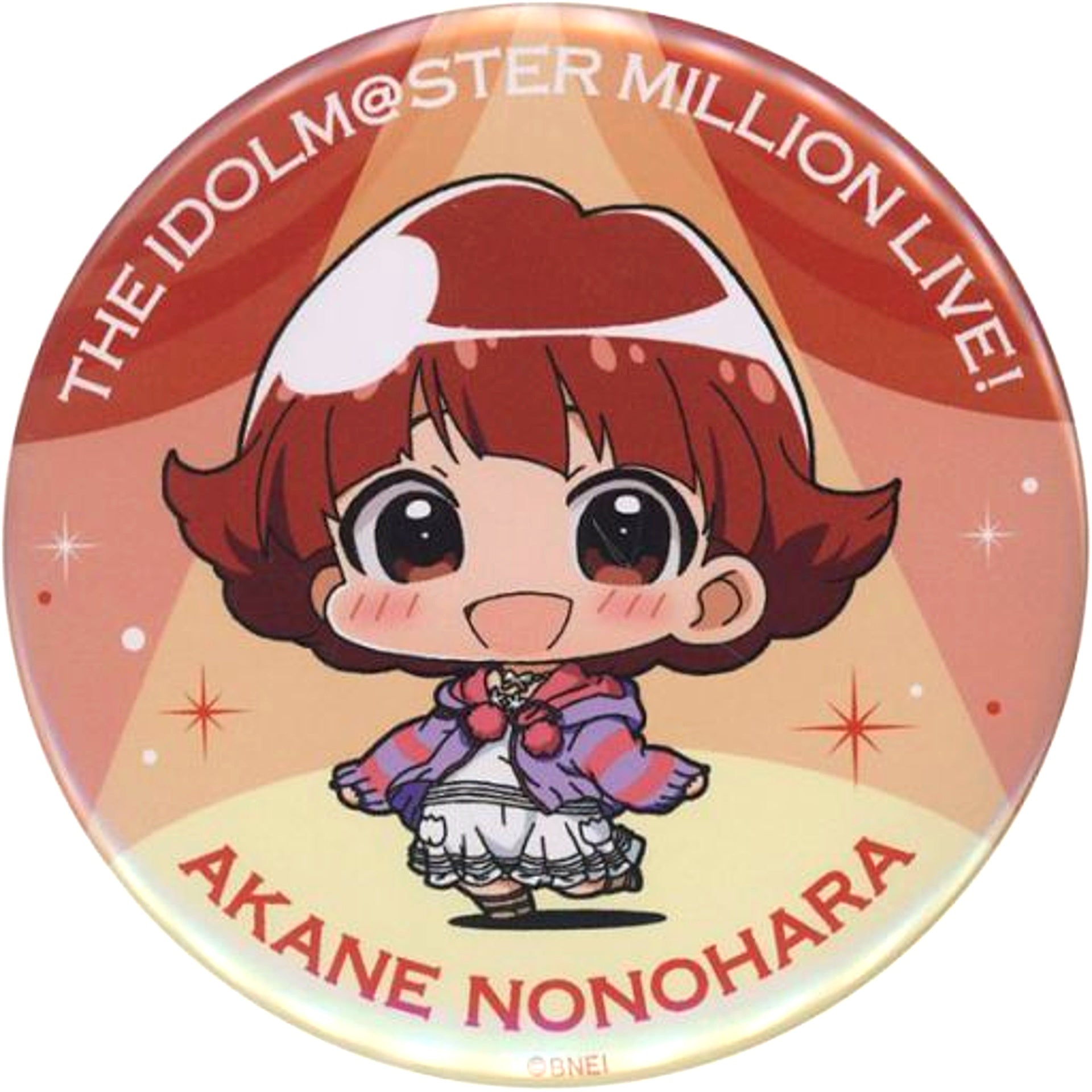 Akane Nonohara Minichu Big Badge The Idolmaster Million Live [USED]