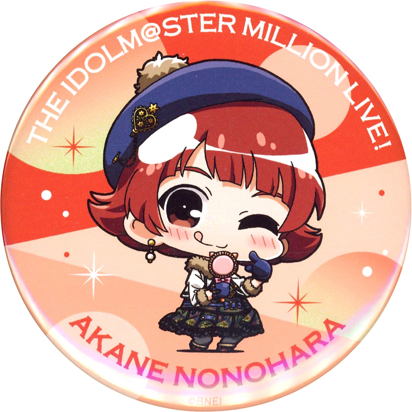 Akane Nonohara Dreaming Little Lady Ver. Minichu Big Badge The Idolmaster Million Live [USED]
