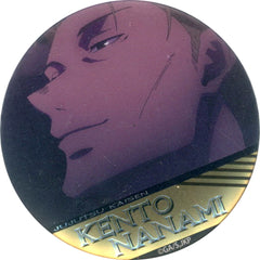 Jujutsu Kaisen Kento Nanami Famous Scene Badge Decoration Specifications Jump Shop Limited Buttons [USED]