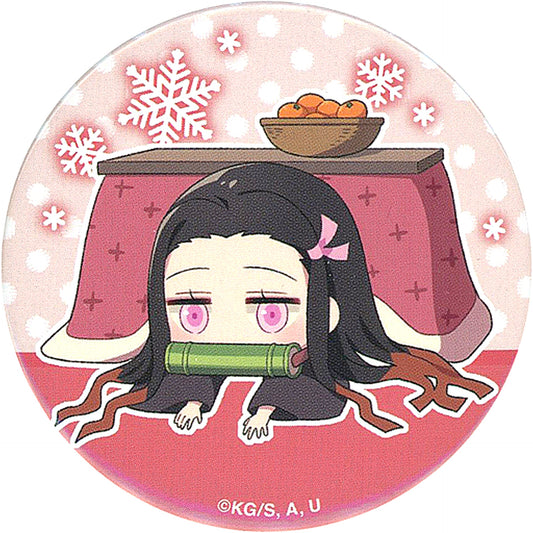 Nezuko Kamado Button Demon Slayer Mugen Train x Lawson Loppi HMV BOOKS online Ltd [USED]