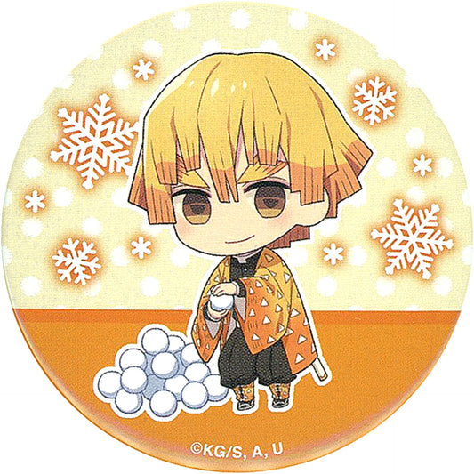 Zenitsu Agatsuma Button Demon Slayer Mugen Train x Lawson Loppi HMV BOOKS online Ltd [USED]