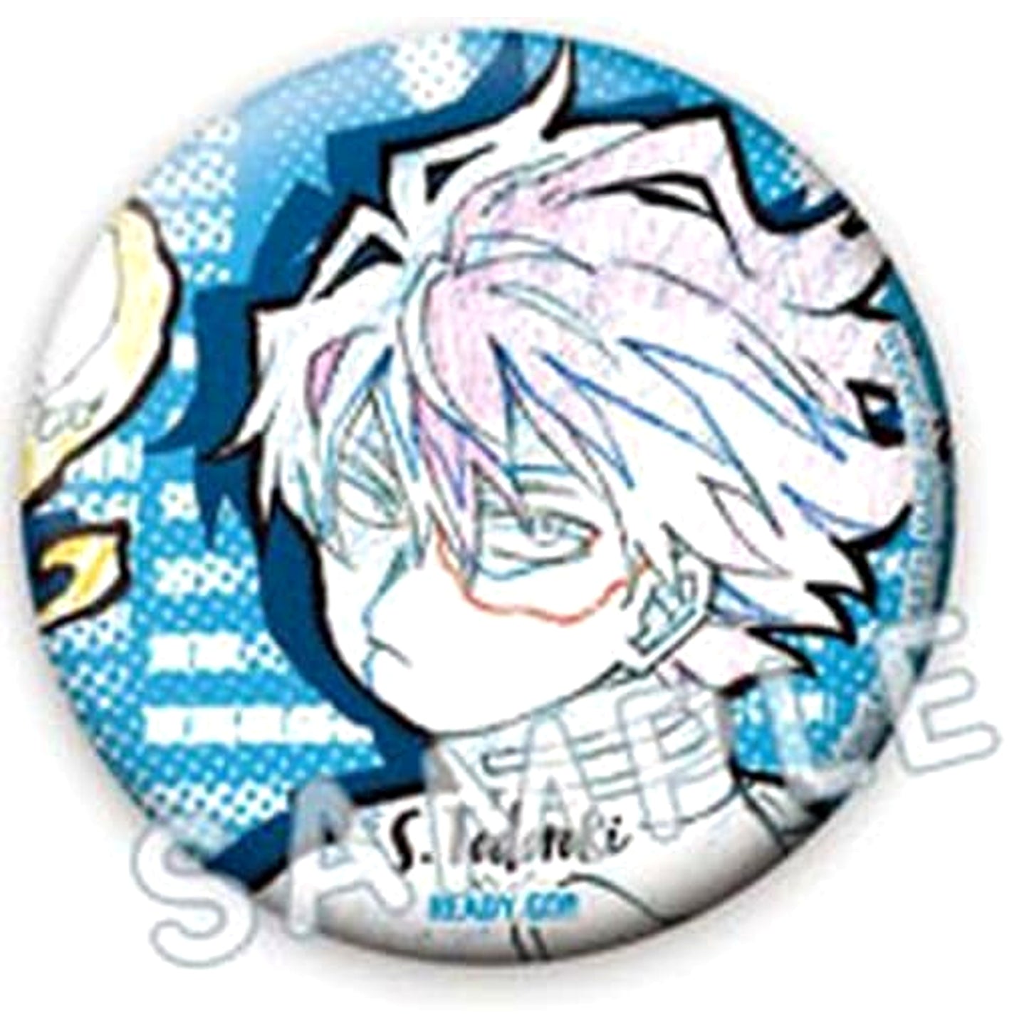 My Hero Academia Shoto Todoroki Hero Can Badge 13 Buttons [USED]