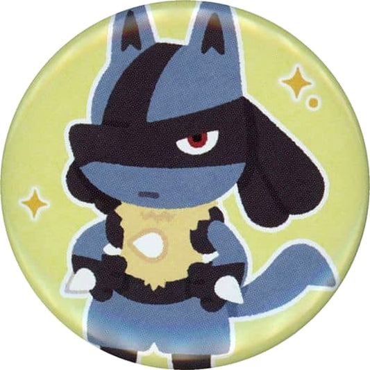 Pokemon Lucario Can Badge Collection Pokemon Pkapika Friends Pokemon Center Limited Buttons [USED]