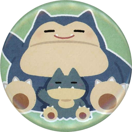 Munchlax Snorlax Pokemon Button Collection Pokemon Pkapika Friends Pokemon Center Limited [USED]