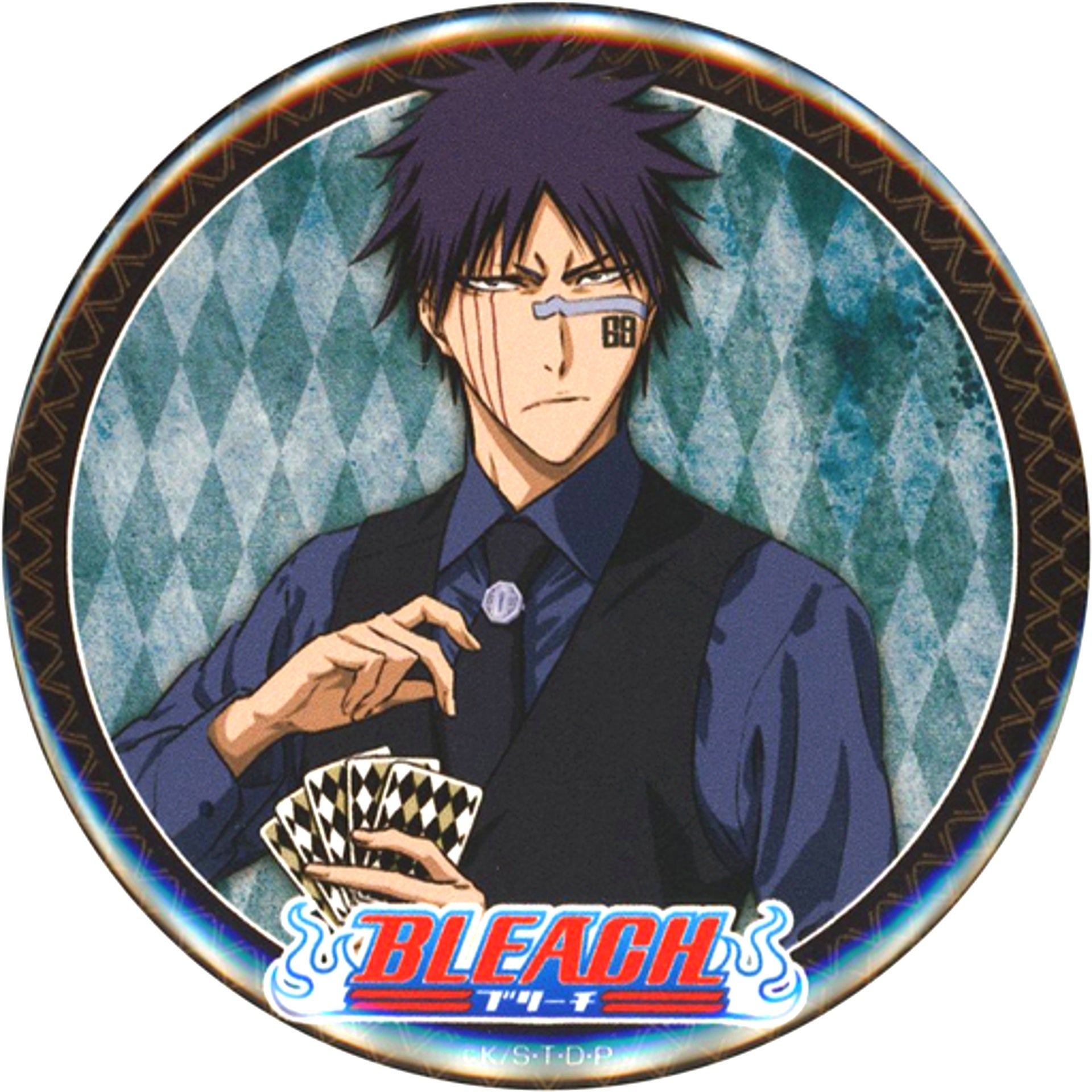 Shuhei Hisagi BLEACH WEB Kuji Vol.3 Mind games. Button E-4 Prize [USED]