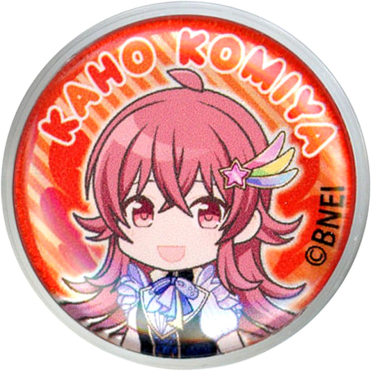 THE IDOLM@STER Shiny Colors Kaho Komiya Petit Pin Badge Unite Birth Planetary Ver. Buttons [USED]