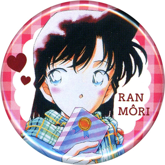 Ran Mouri Detective Conan Button Scarlet Can Can Fair Target Store Purchase Bonus [USED]