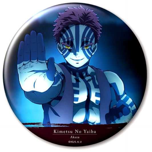 Akaza Demon Slayer: Kimetsu no Yaiba Deka Big Button [USED]