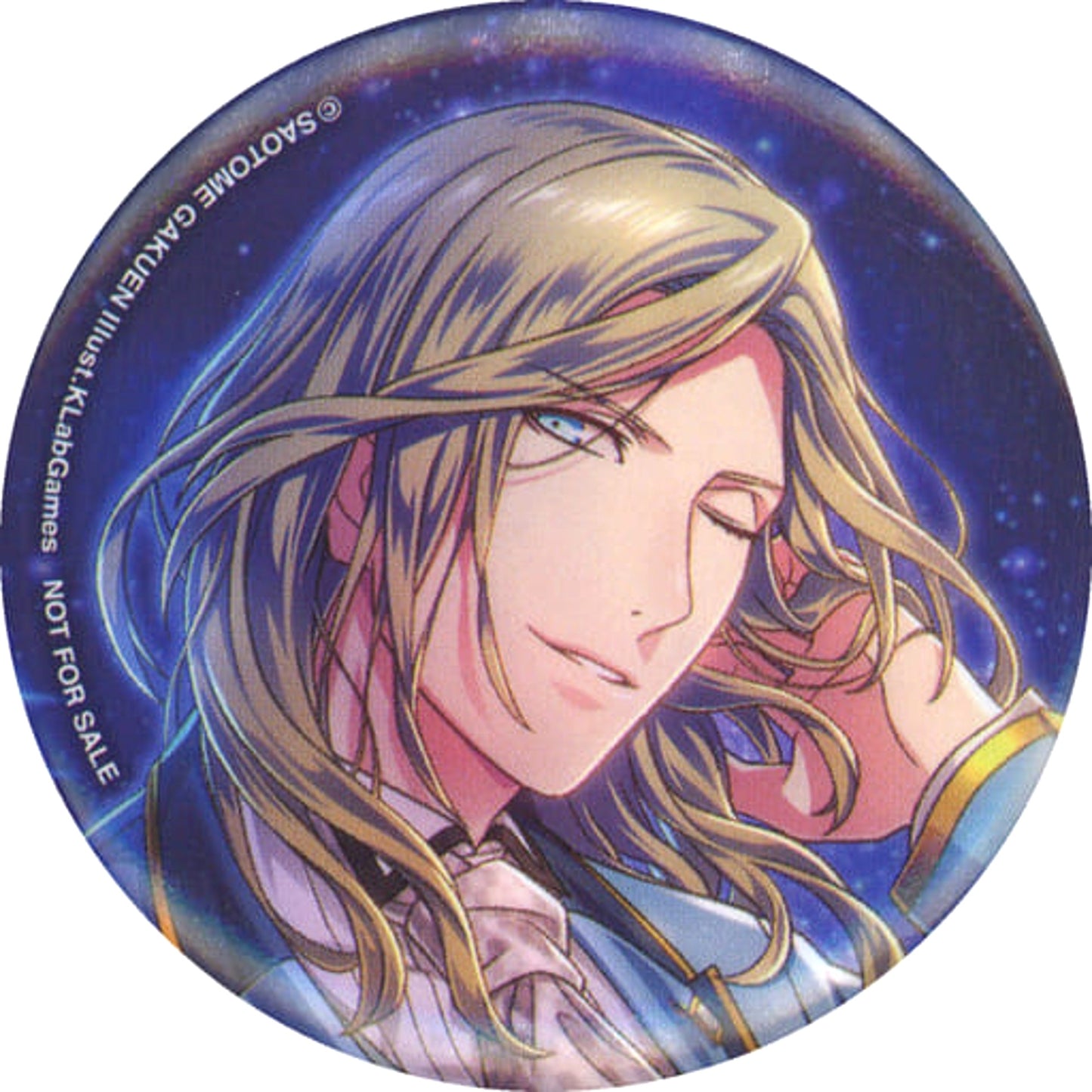 Camus Uta no Prince Sama Original Button FamilyMart Exclusive Shining Live Campaign Target Product Purchase Benefits [USED]