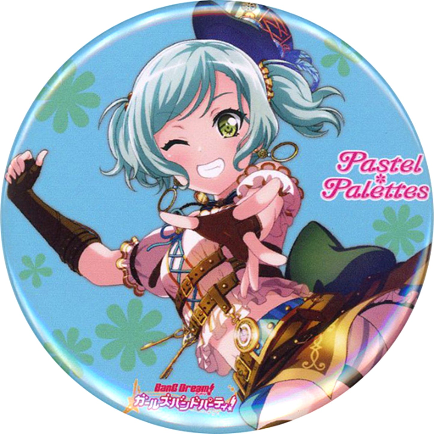 Single Hina Hikawa BanG Dream! Pastel*Palettes 57mm Button CD Wakuwaku meets Trip Blu-ray Limited Edition Toranoana Bonus [USED]