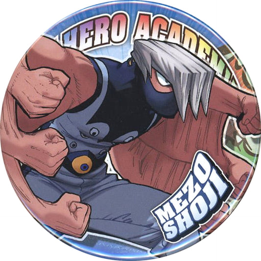 My Hero Academia Mezo Shoji Collection Can Badge Heroaka Exhibition Kv Ver. My Hero Academia Exhibition Drawing Smash Limited Buttons [USED]