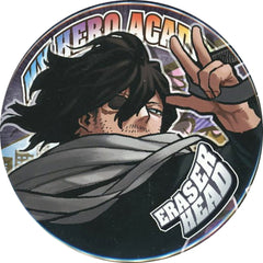 My Hero Academia Shota Aizawa Collection Can Badge Heroaka Exhibition Kv Ver. My Hero Academia Exhibition Drawing Smash Limited Buttons [USED]