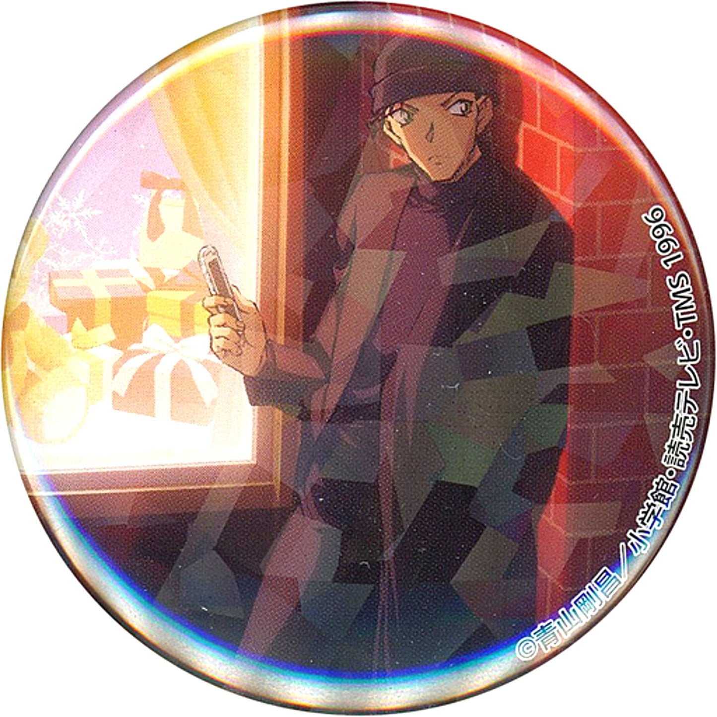 Shuichi Akai Full Body Detective Conan Blind Holo Button Illumination Ver. [USED]