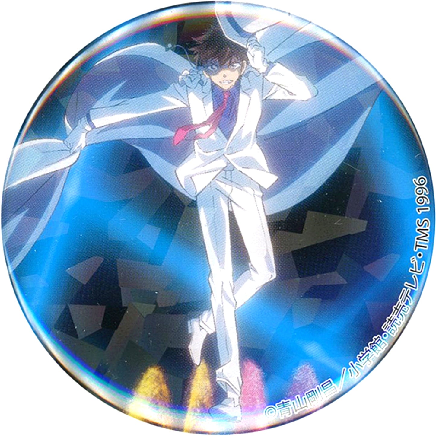 Kaito Kid Full Body Detective Conan Blind Holo Button Illumination Ver. [USED]