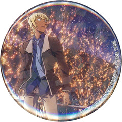 Detective Conan Toru Amuro Whole Body Blind Packaged Holo Can Badge Illumination Ver. Buttons [USED]