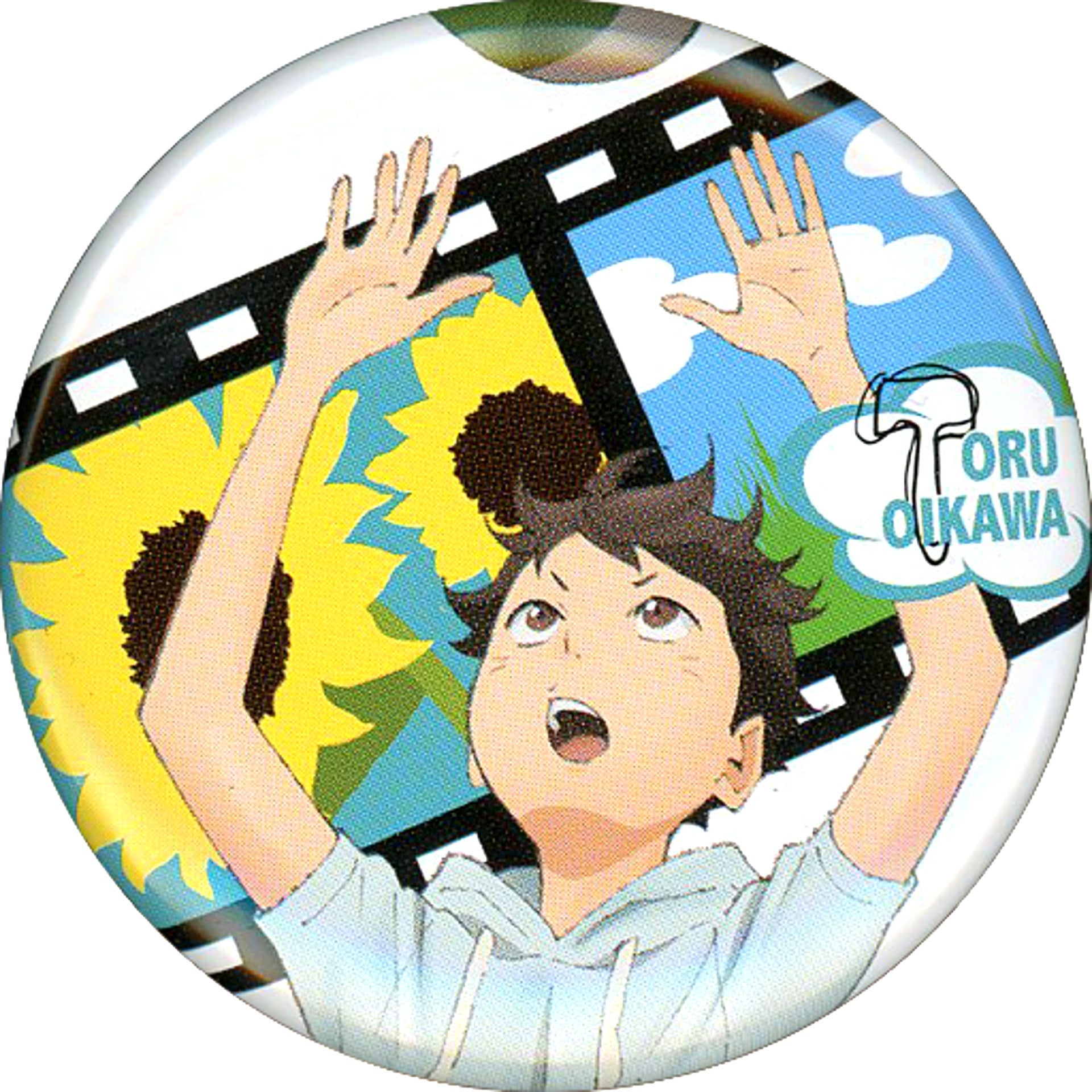 Toru Oikawa Haikyu!! Trading Button Memories [USED]
