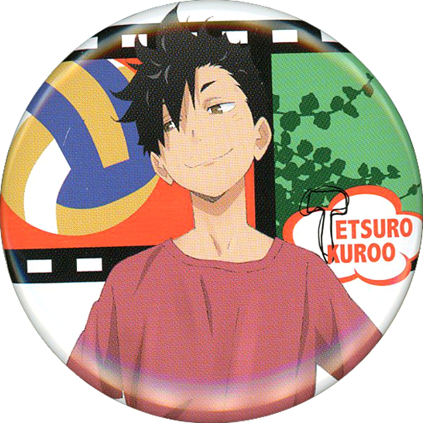 Tetsuro Kuroo Haikyu!! Trading Button Memories [USED]